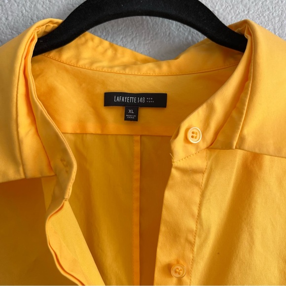 Lafayette 148 Sleeveless Button Down Blouse - Picture 4 of 12